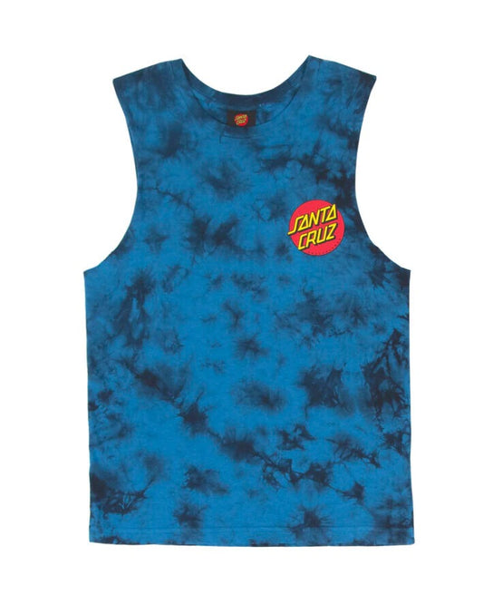 Santa Cruz BEWARE DOT TIE DYE MUSCLE