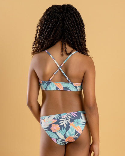 Roxy ACTIVE FLORAL RG SWIM SET PACK - Vintage Indigo