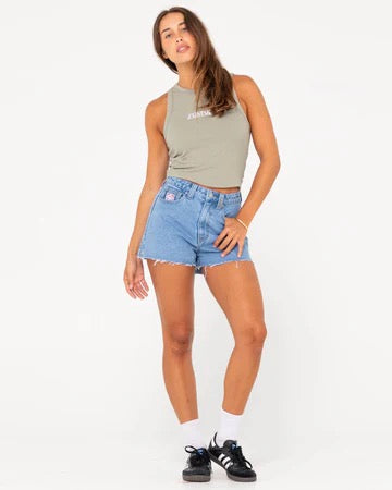 Rusty CONTRAST RACER TANK