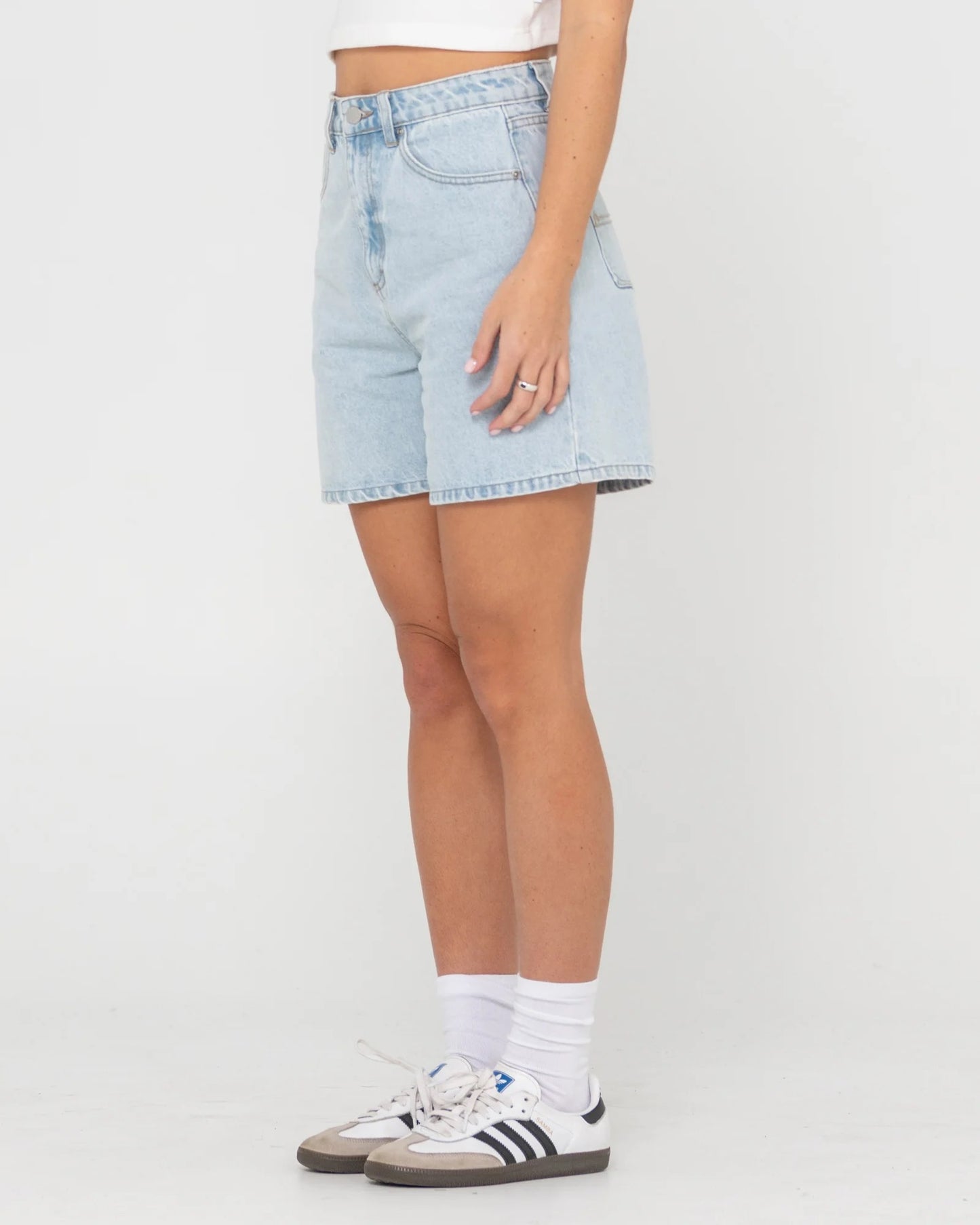 Rusty CYPRUS HIGH DENIM SHORT
