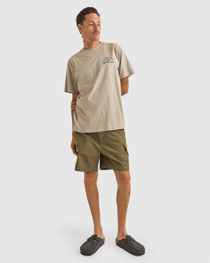 Rhythm DOWN UNDER SLUB SS T-SHIRT