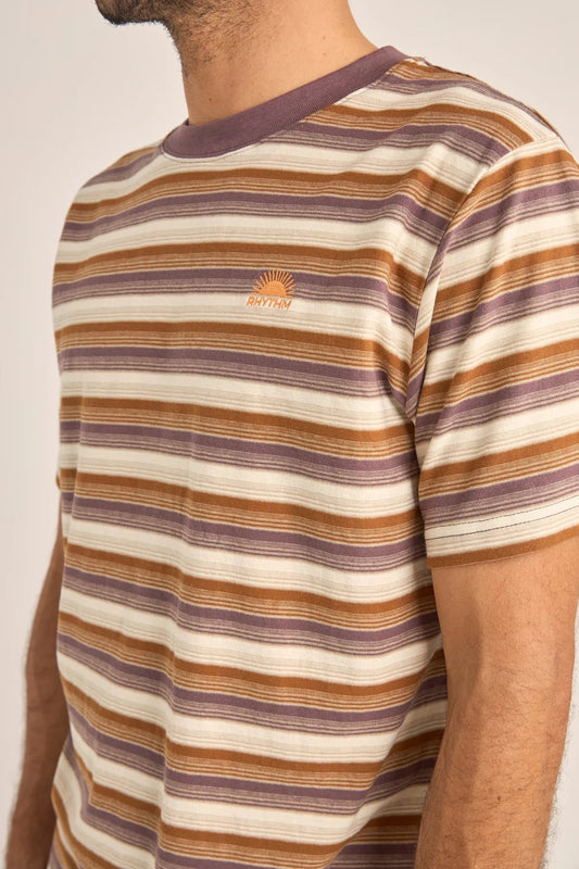 Rhythm VINTAGE STRIPE SS T-SHIRT