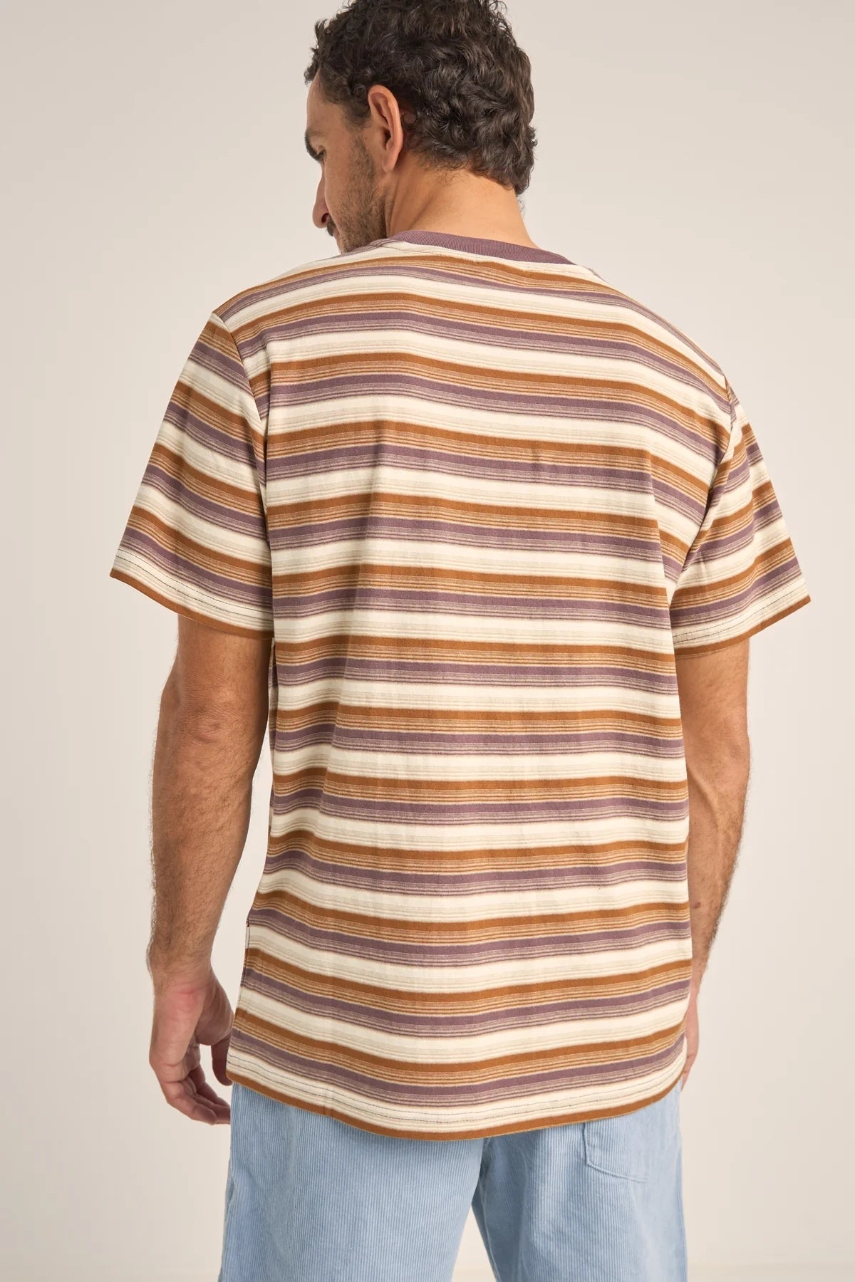 Rhythm VINTAGE STRIPE SS T-SHIRT
