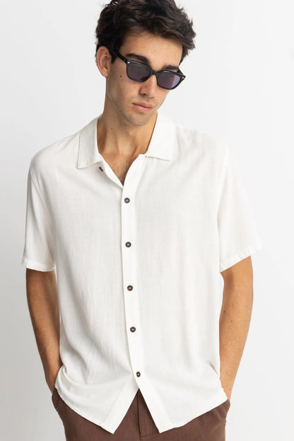 Rhythm TEXTURED LINEN SS SHIRT