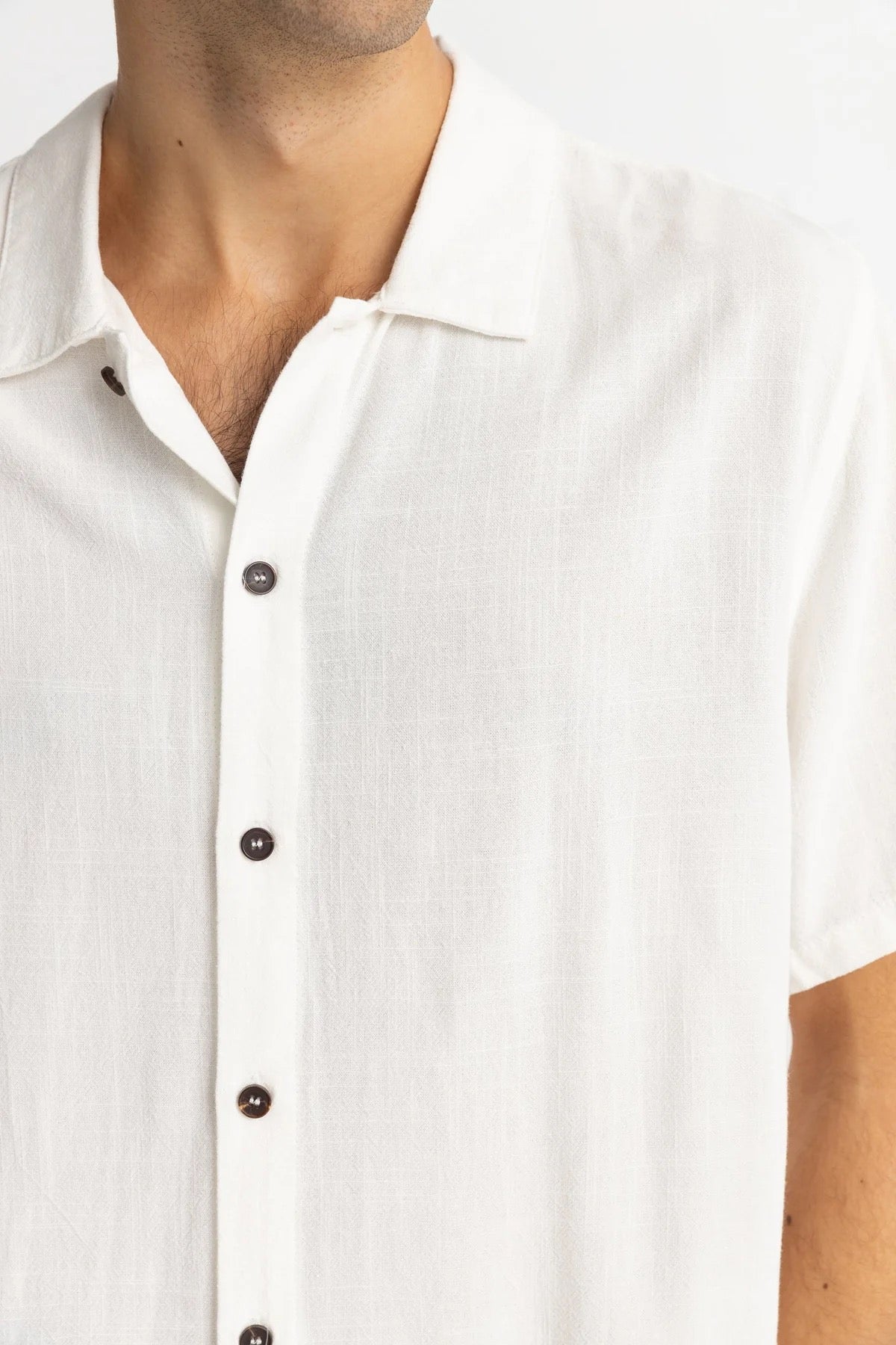 Rhythm TEXTURED LINEN SS SHIRT
