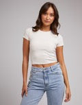 Silent Theory BELLA CROP TEE
