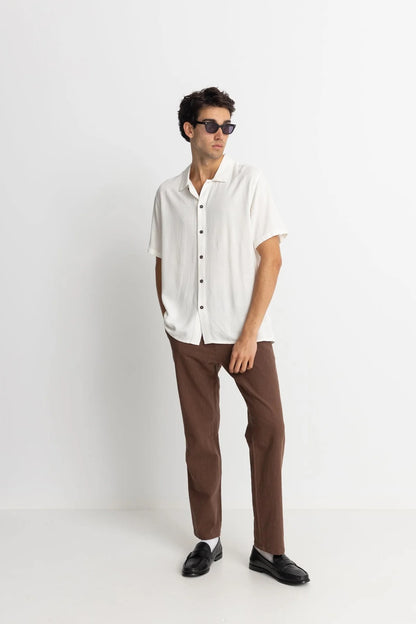 Rhythm TEXTURED LINEN SS SHIRT