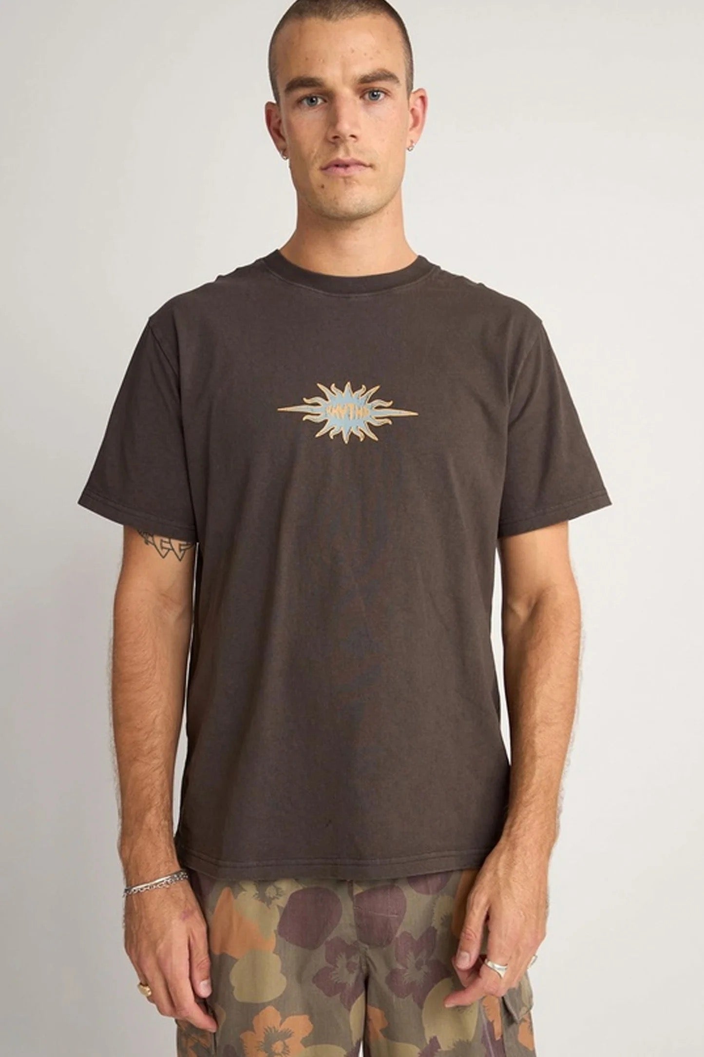 Rhythm FLAME PRINTED VINTAGE LS T-SHIRT