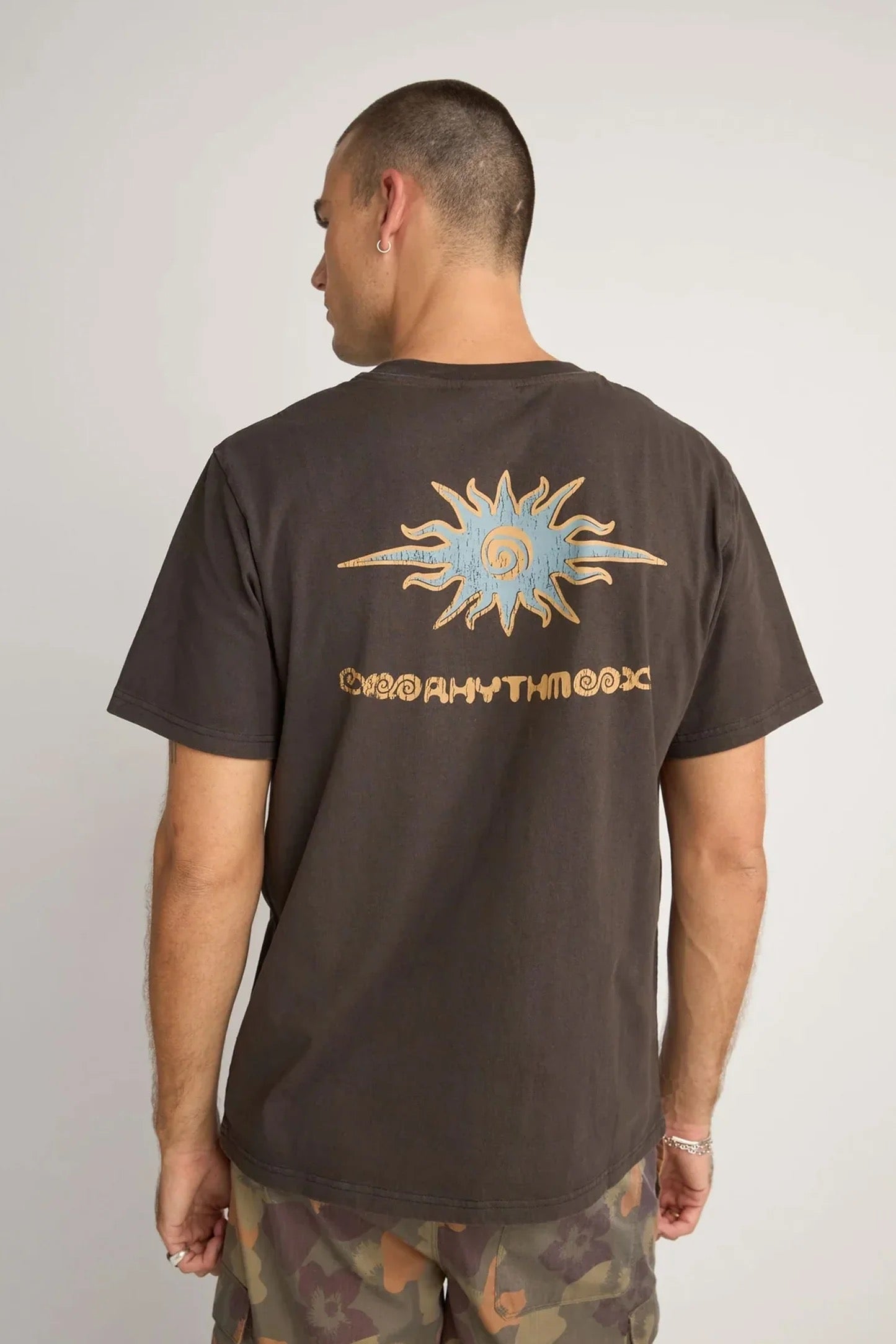 Rhythm FLAME PRINTED VINTAGE LS T-SHIRT