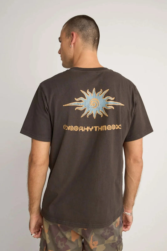 Rhythm FLAME PRINTED VINTAGE LS T-SHIRT