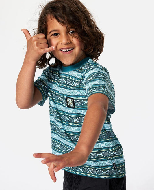 Rip Curl TUBE STRIPE TEE BOY