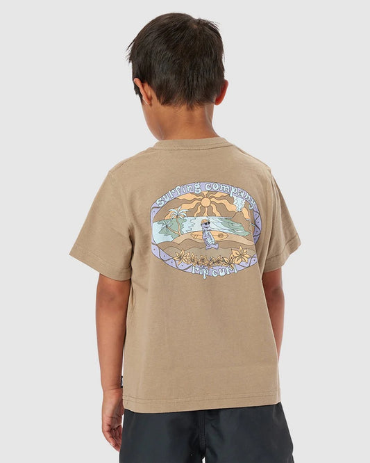 Rip Curl TUBE TOWN SCENIC TEE - BOY
