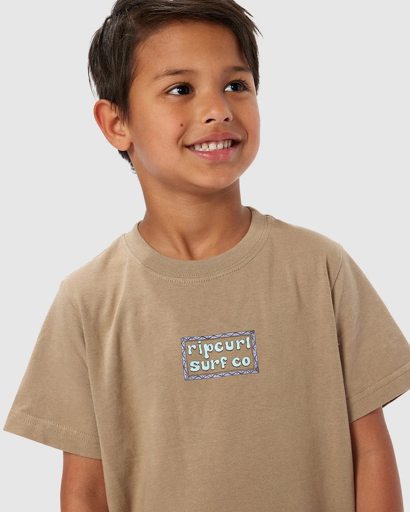 Rip Curl TUBE TOWN SCENIC TEE - BOY