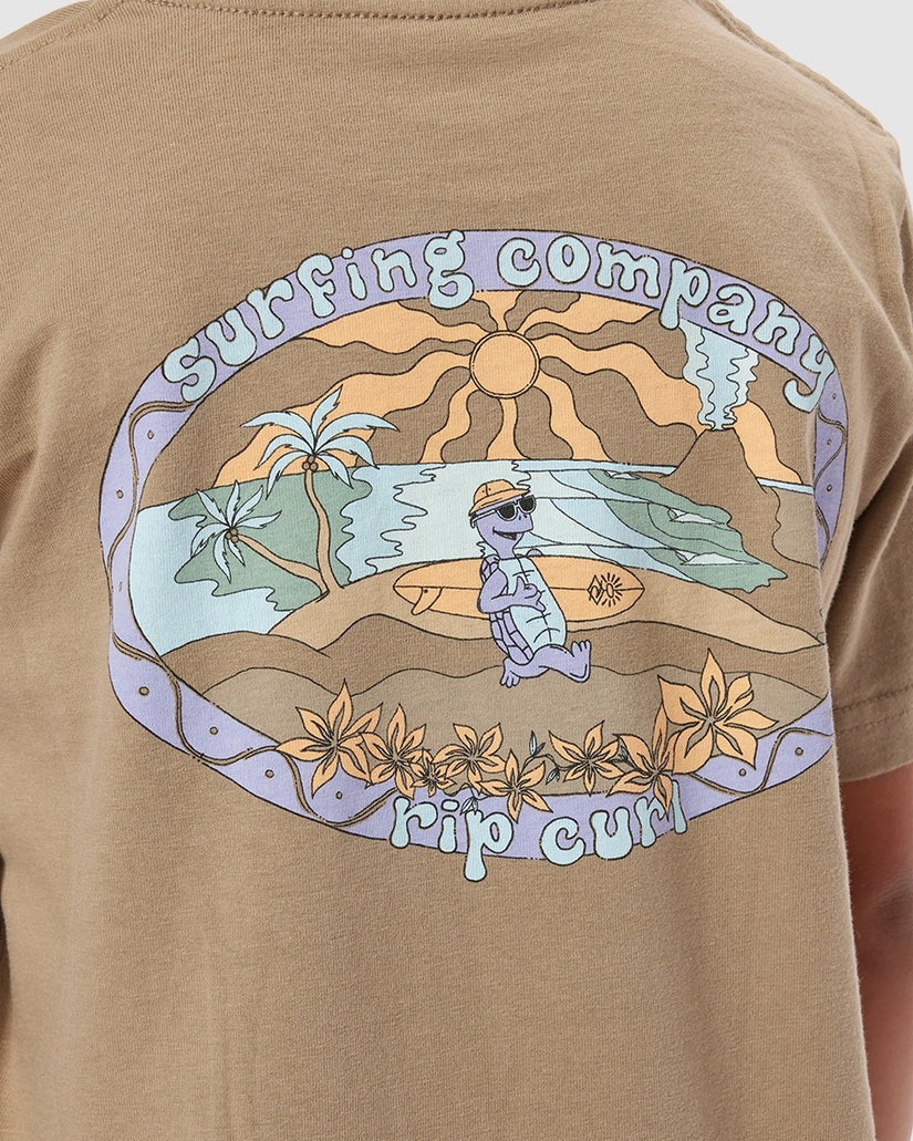 Rip Curl TUBE TOWN SCENIC TEE - BOY