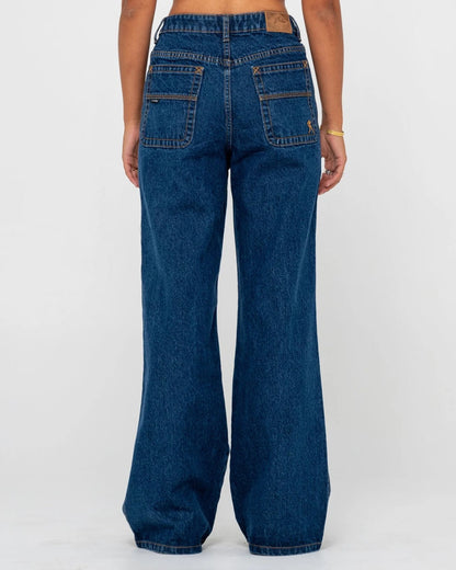 Rusty Cyprus Wide Leg High Waist Jean