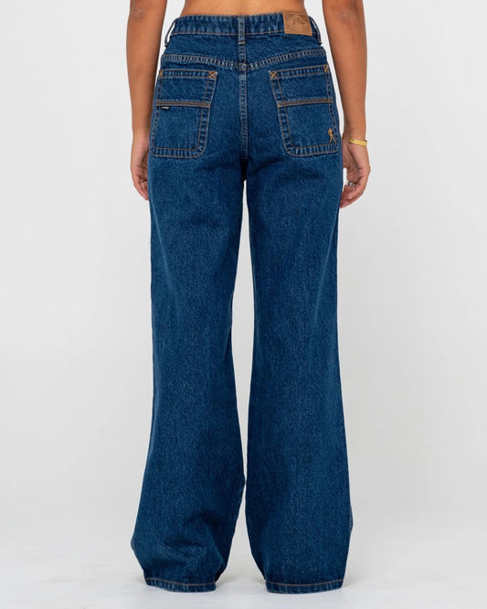 Rusty Cyprus Wide Leg High Waist Jean