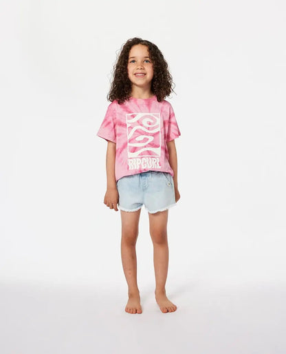 Rip Curl SUNKISSED TIE DYE TEE GIRL