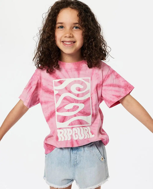 Rip Curl SUNKISSED TIE DYE TEE GIRL