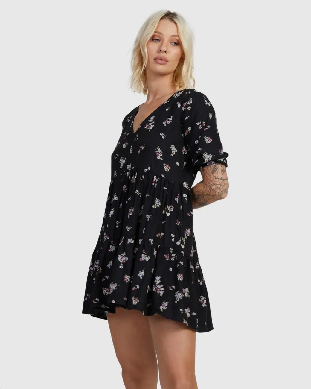 RVCA SPRINKLE VIENNA DRESS