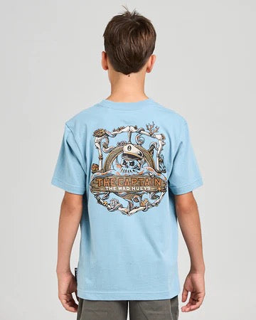 Mad Hueys THE SEA CAPTAIN YOUTH SS TEE