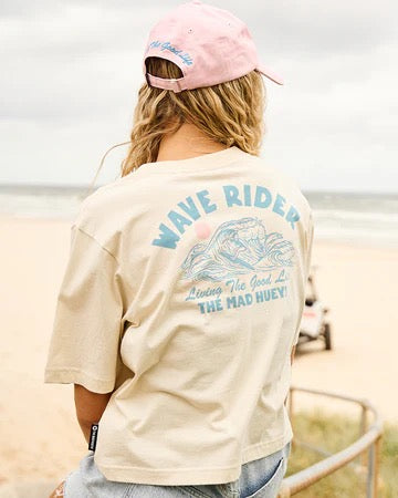 Mad Hueys WAVE RIDER WOMENS BOXY TEE