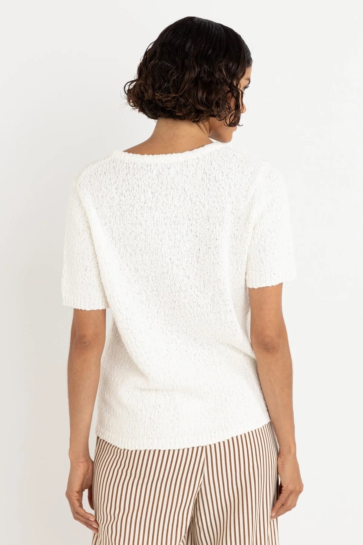 ADELE SHORT SLEEVE KNIT CARDIGAN