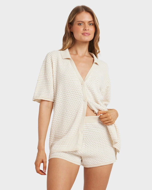Billabong SUN BUBBLE STRIPE SS KNT