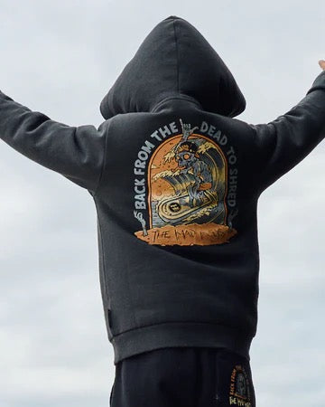 Mad Hueys Dead Shred Youth Hooded Pullover