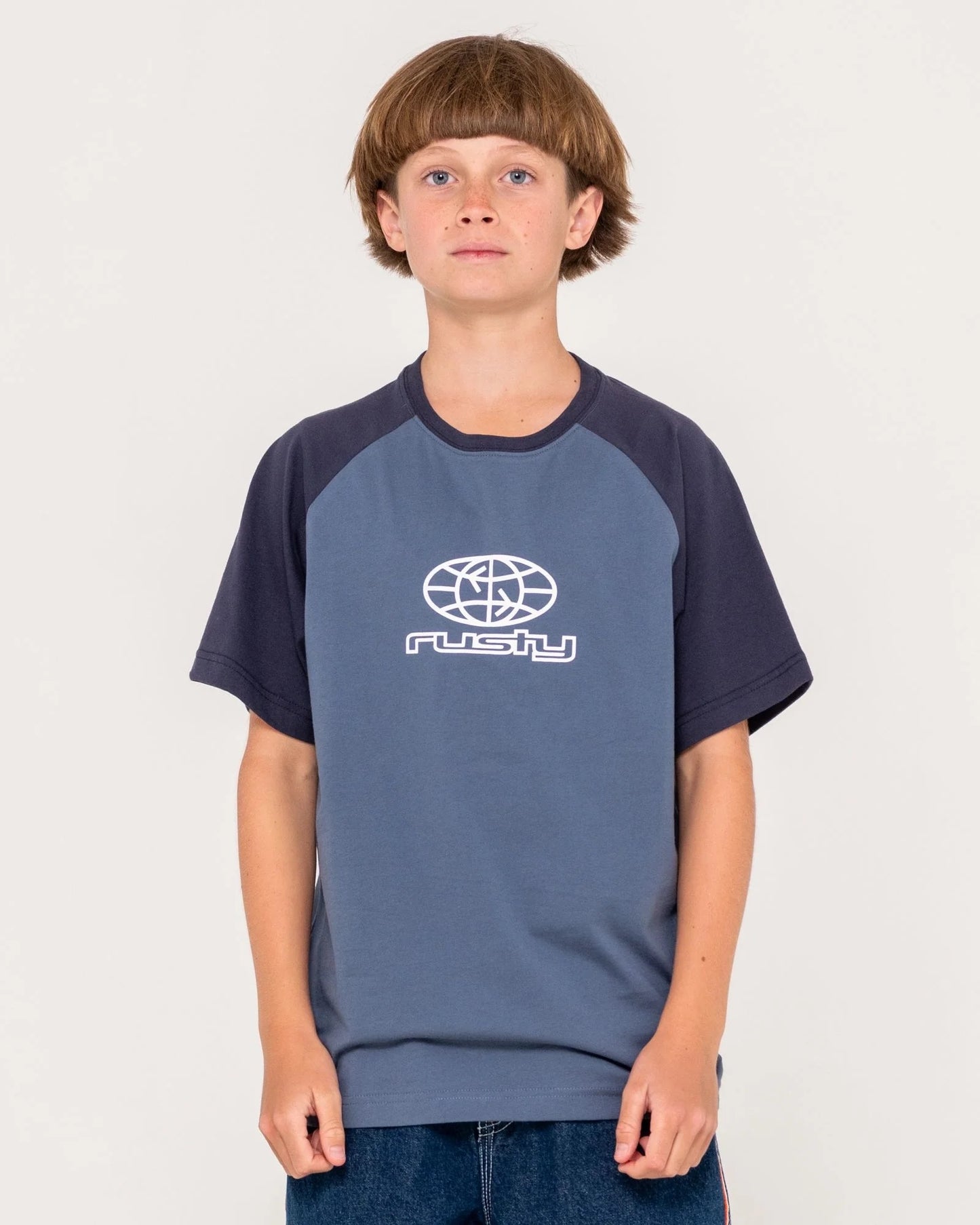 Rusty WAGWAN RAGLAN SHORT SLEEVE TEE BOYS