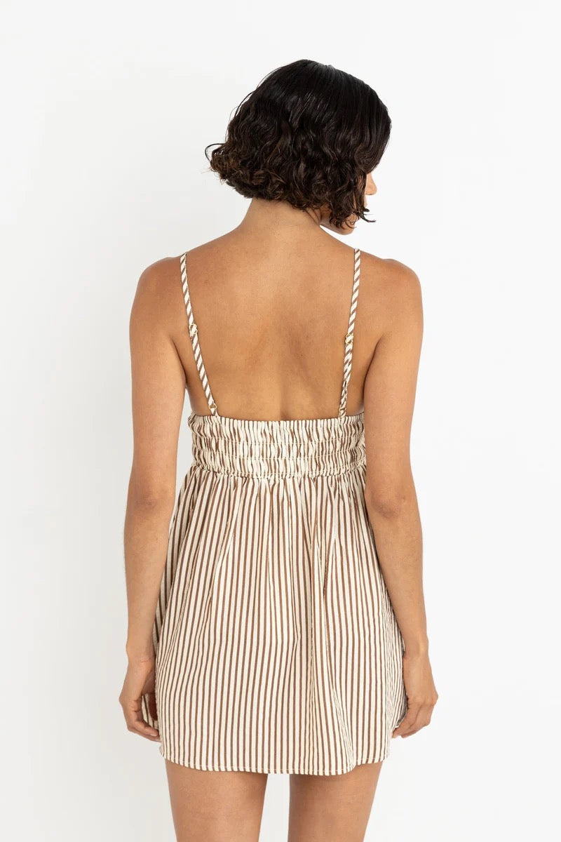 COVE STRIPE MINI DRESS