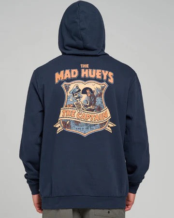 Mad Hueys Captain Two Faced Hooded Pullover