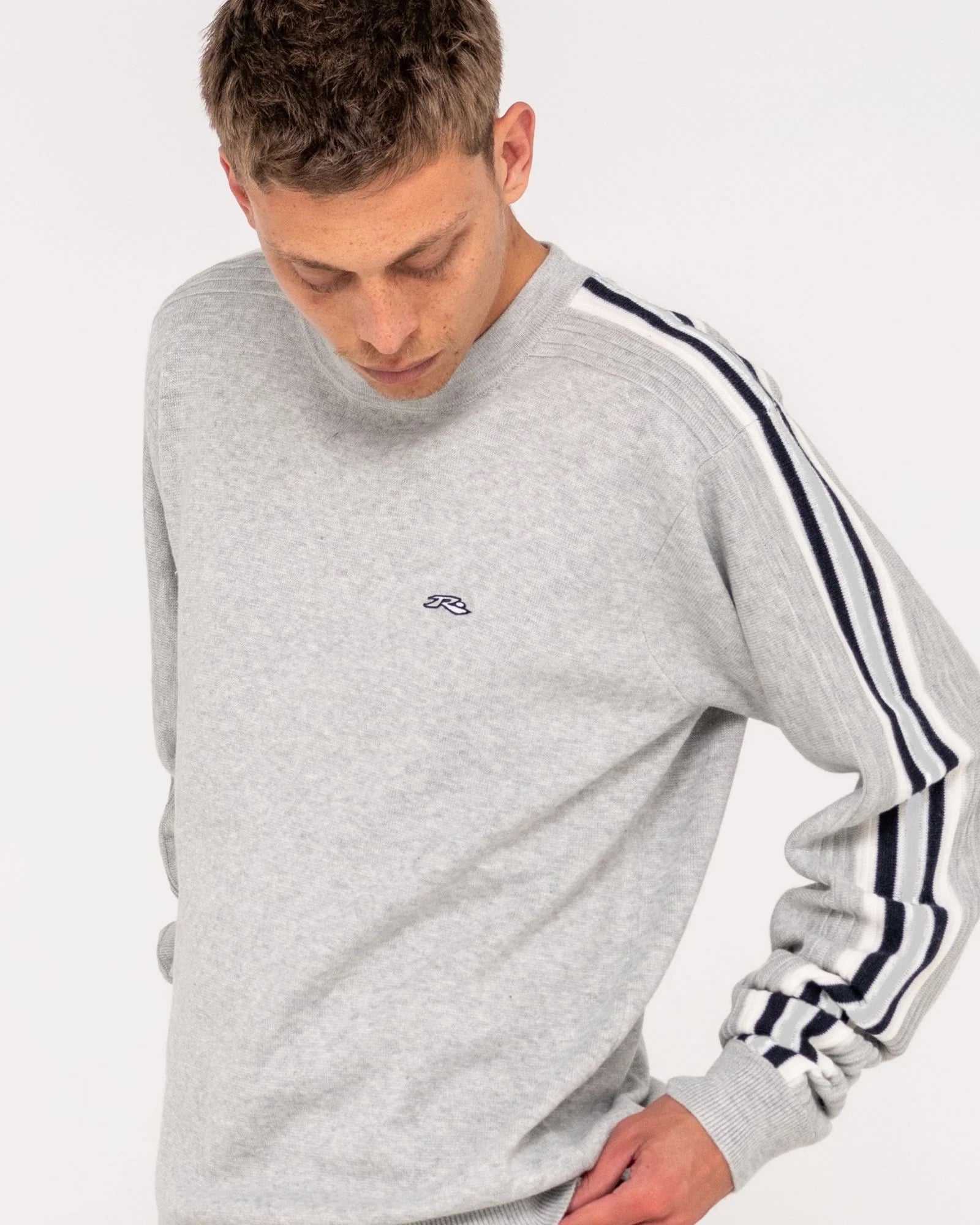 Rusty BIG RED CREW KNIT