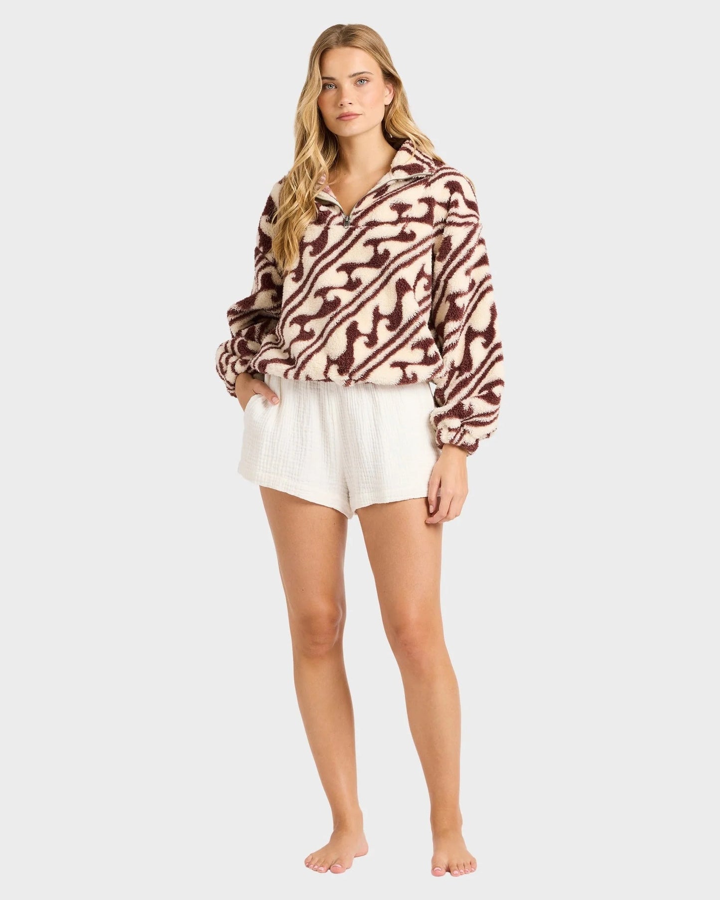 Billabong DARK WAVE HALF ZIP CREW