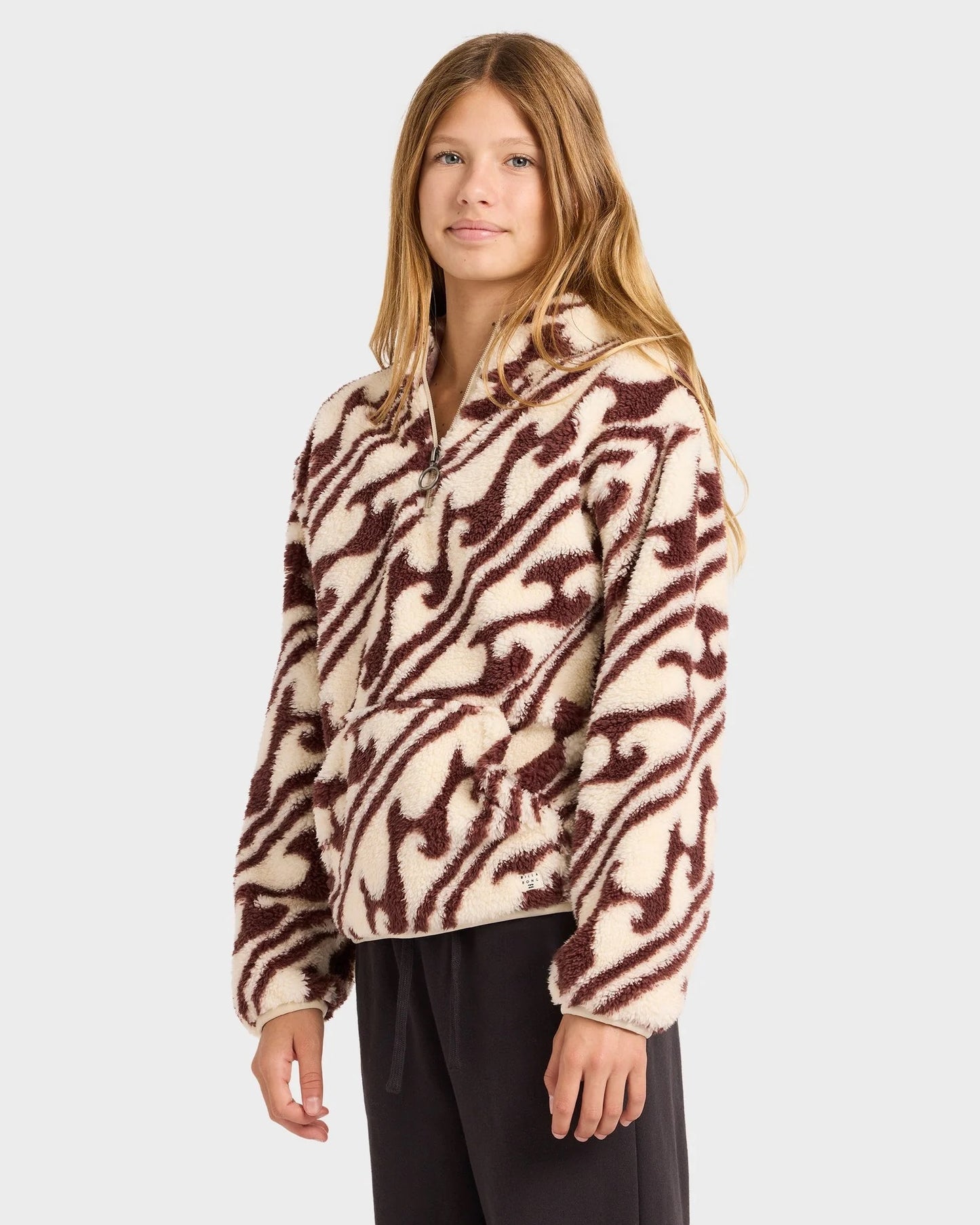 Billabong DARK WAVE HALF ZIP HOODIE