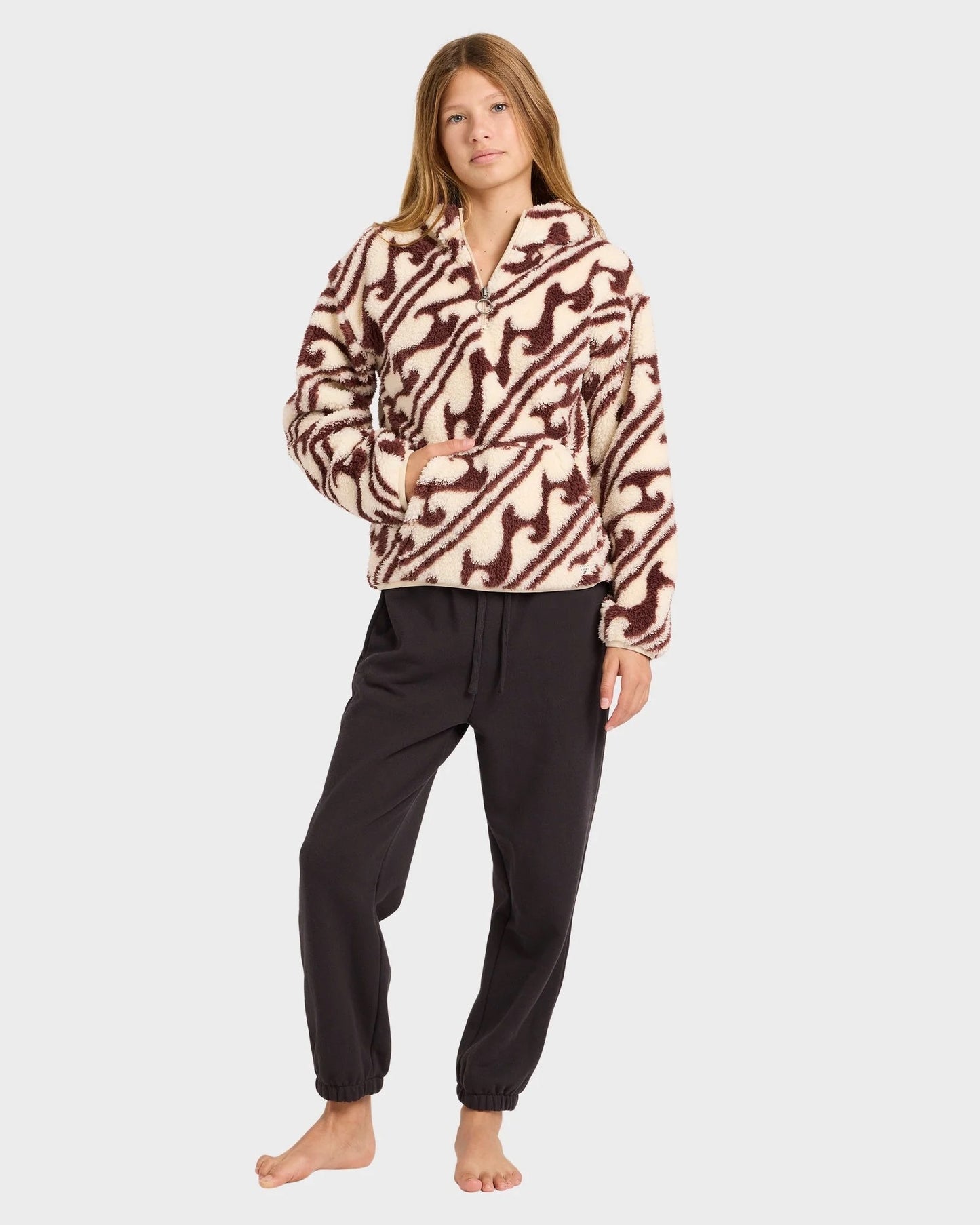 Billabong DARK WAVE HALF ZIP HOODIE
