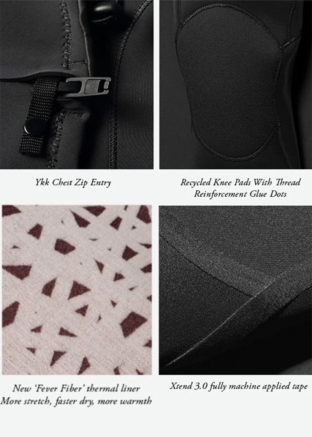 Vissla SEVEN SEAS 3-2 FULL CHEST ZIP