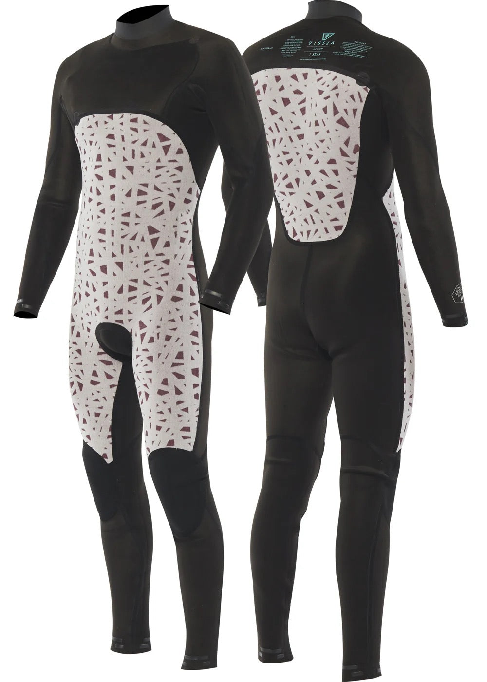 Vissla SEVEN SEAS 3-2 FULL CHEST ZIP
