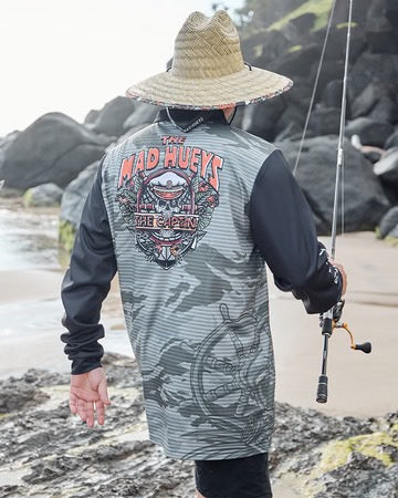 Mad Hueys THE ISLAND CAPTAIN UPF 50+ FISHING JERSEY