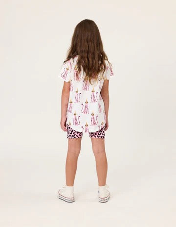 Radicool BIKE SHORT IN LEOPARD