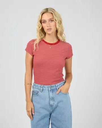 All About Eve Sami Stripe Tee