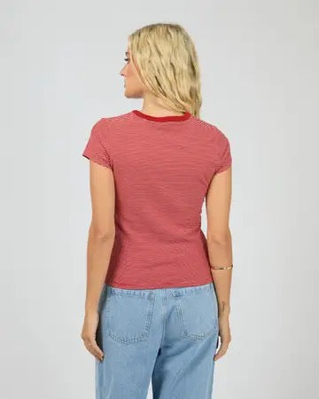 All About Eve Sami Stripe Tee