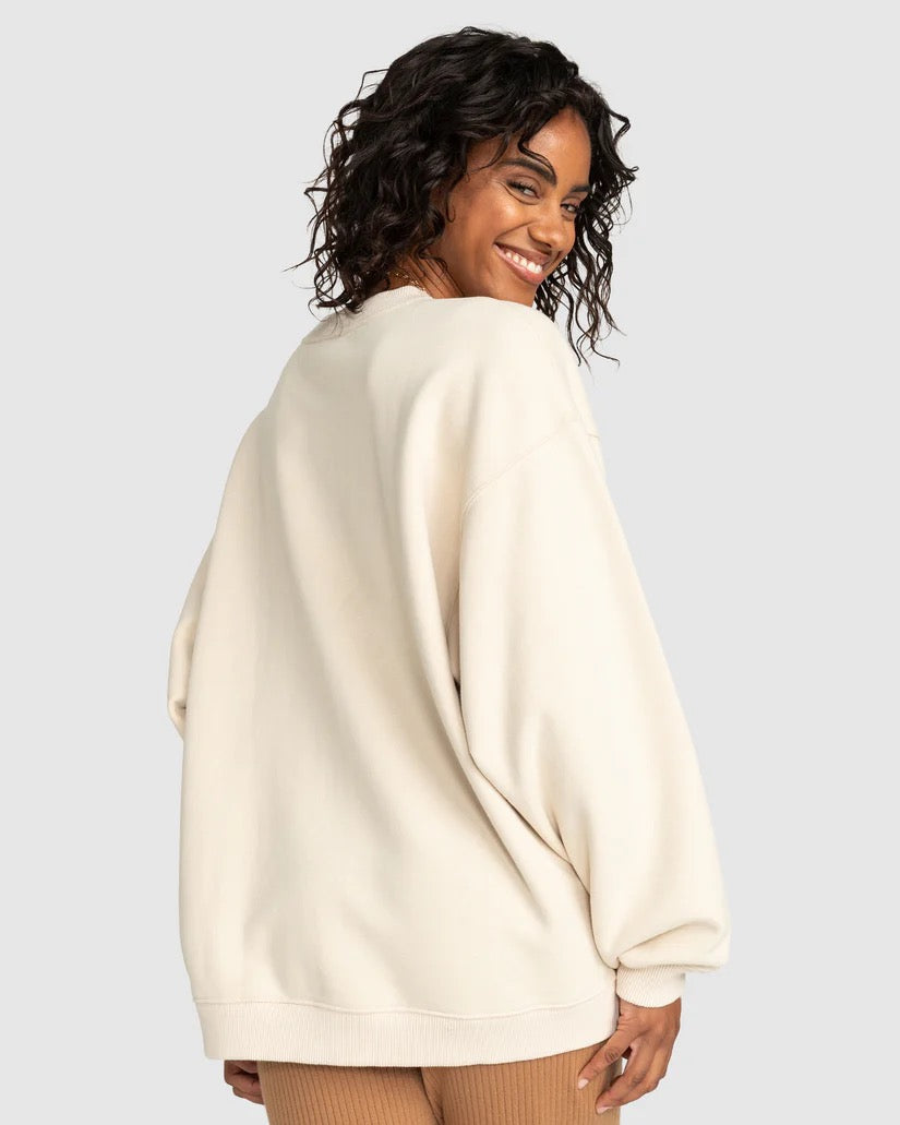 Roxy IN MORNING SUNRISE Crew Neck Sweatshirt