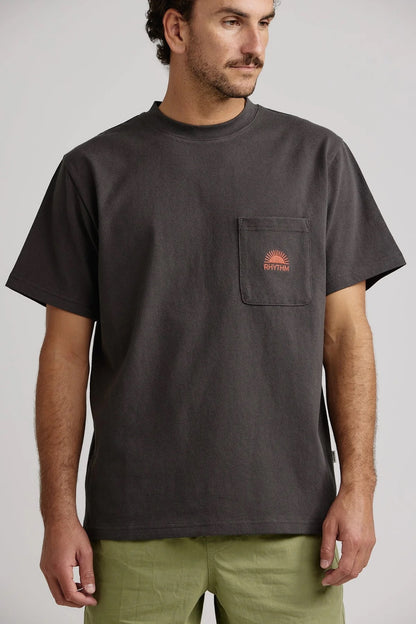Rhythm HEAVY VINTAGE POCKET EMBLEM SS T-SHIRT