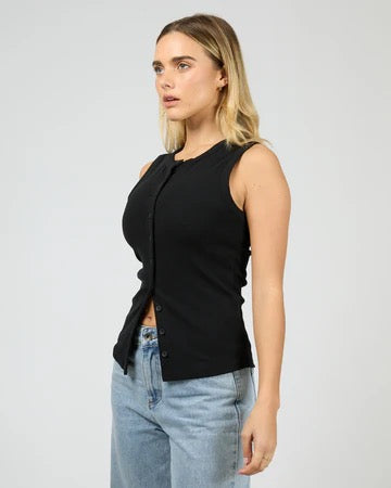 SILENT THEORY BUTTON UP TANK