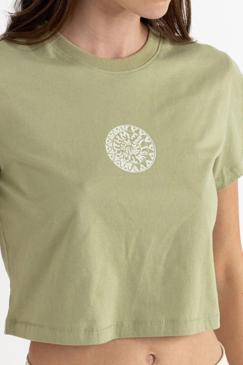 RHYTHM SUN CROP CREW TEE