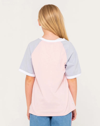 Rusty BEAU COLOURZ OVERSIZED TEE GIRLS