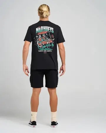 Mad Hueys CARTS AND DARTS SS TEE