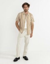 Rhythm PAISLEY STRIPE SS SHIRT