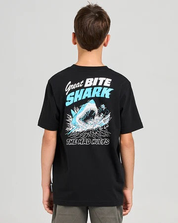 Mad Hueys GREAT BITE SHARK YOUTH SS TEE