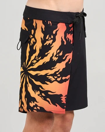 Mad Hueys SKULL SPIRAL | YOUTH 16 BOARDSHORT